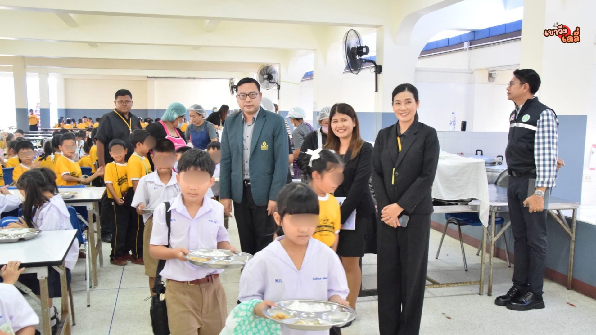สธ.เพชรบุรี สแกนครัว โรงเรียนวัดดอนไก่เตี้ย ยกระดับความปลอดภัยมื้อกลางวันนักเรียน