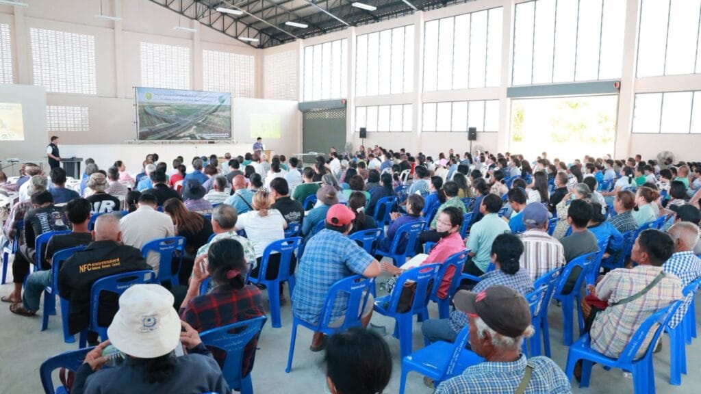 โครงการผันน้ำแก้น้ำท่วมเพชรบุรี ท่ายาง ชะอำ