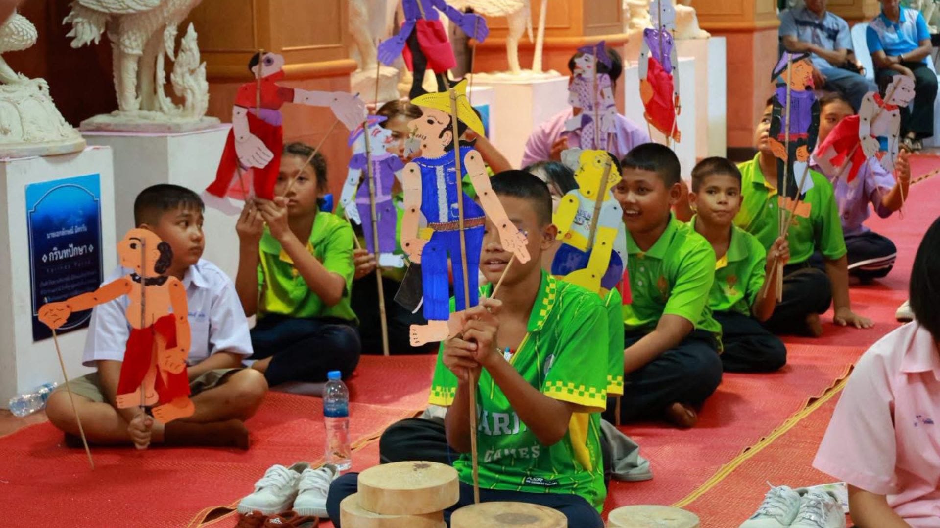 การฝึกอบรมเชิงปฏิบัติการเรียนรู้ศิลปะการทำตัวหนังเมืองเพชร ณ สำนักงานวัฒนธรรมจังหวัดเพชรบุรี